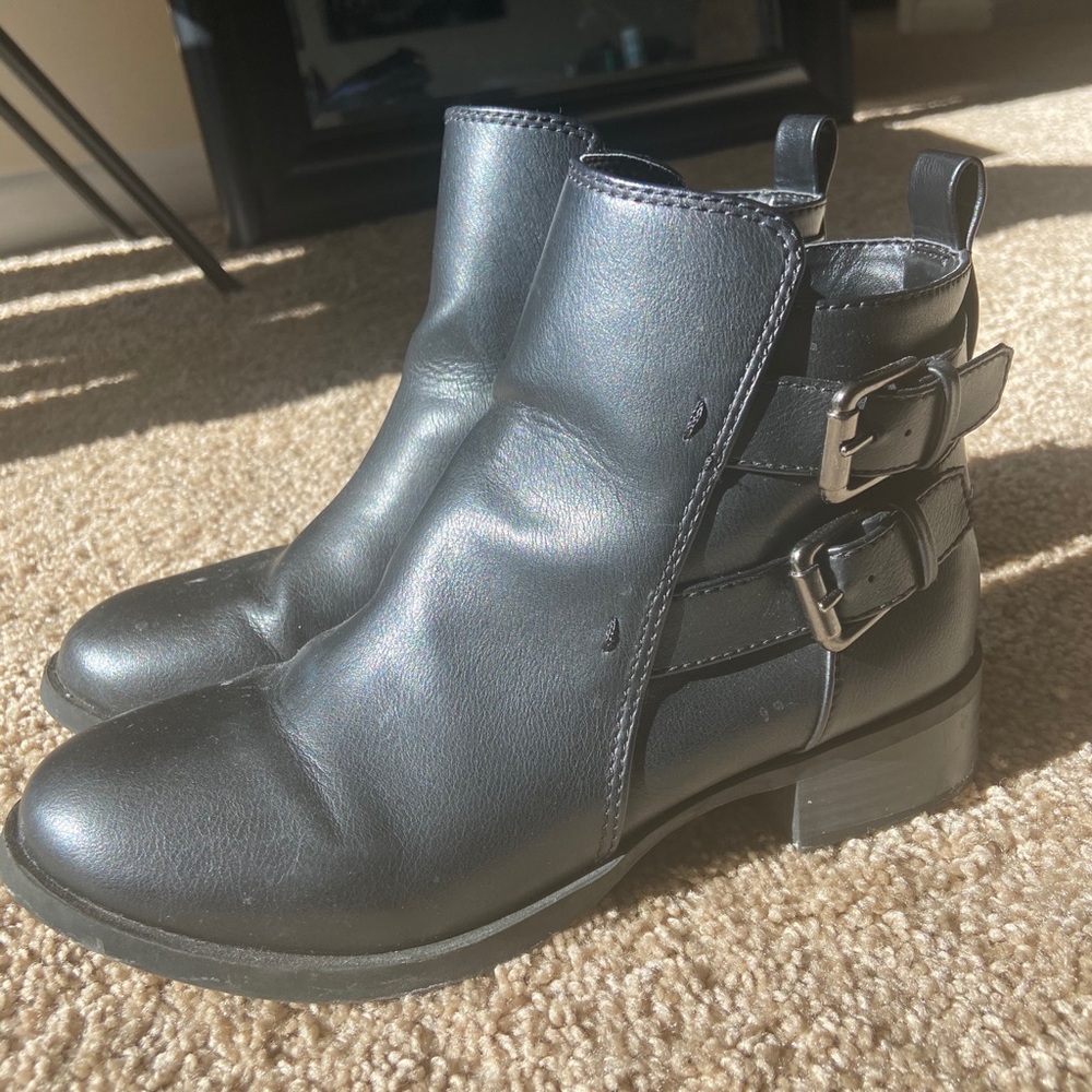 Black boots